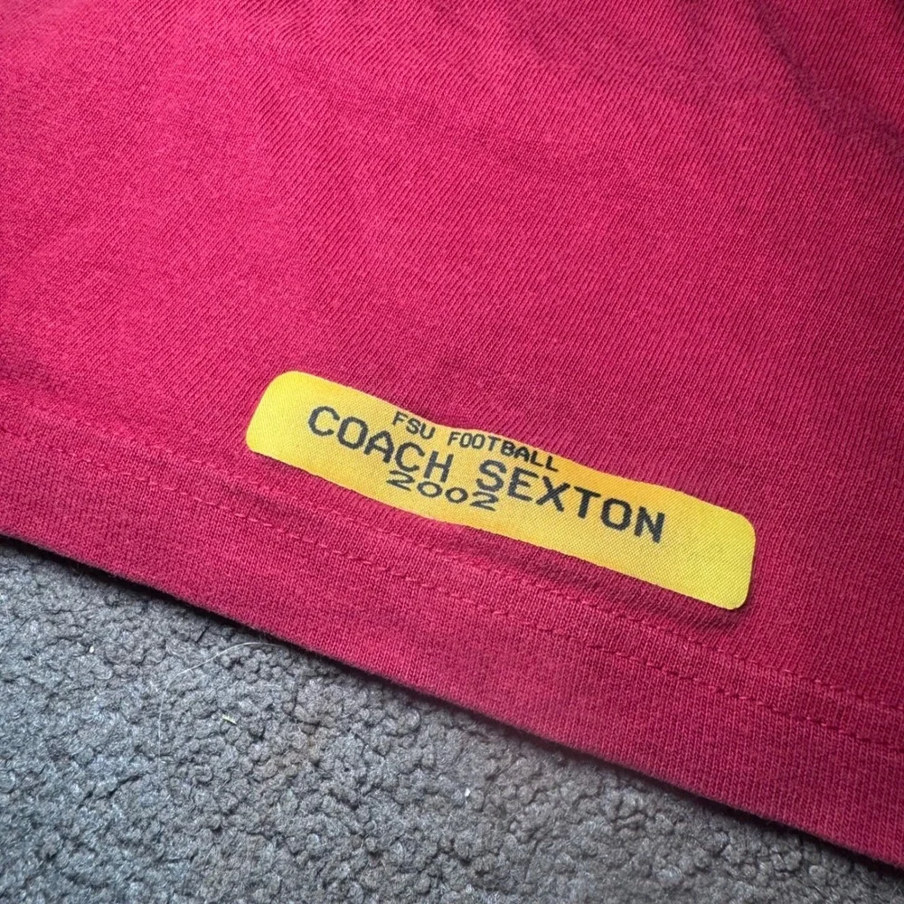 Vintage Nike FSU Florida State Seminoles Coach Sexton 2002 Mock Neck Shirt XL